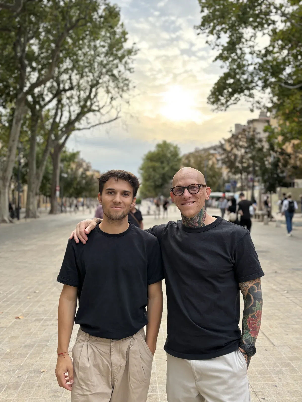 Franck et Quentin à Aix-en-Provence