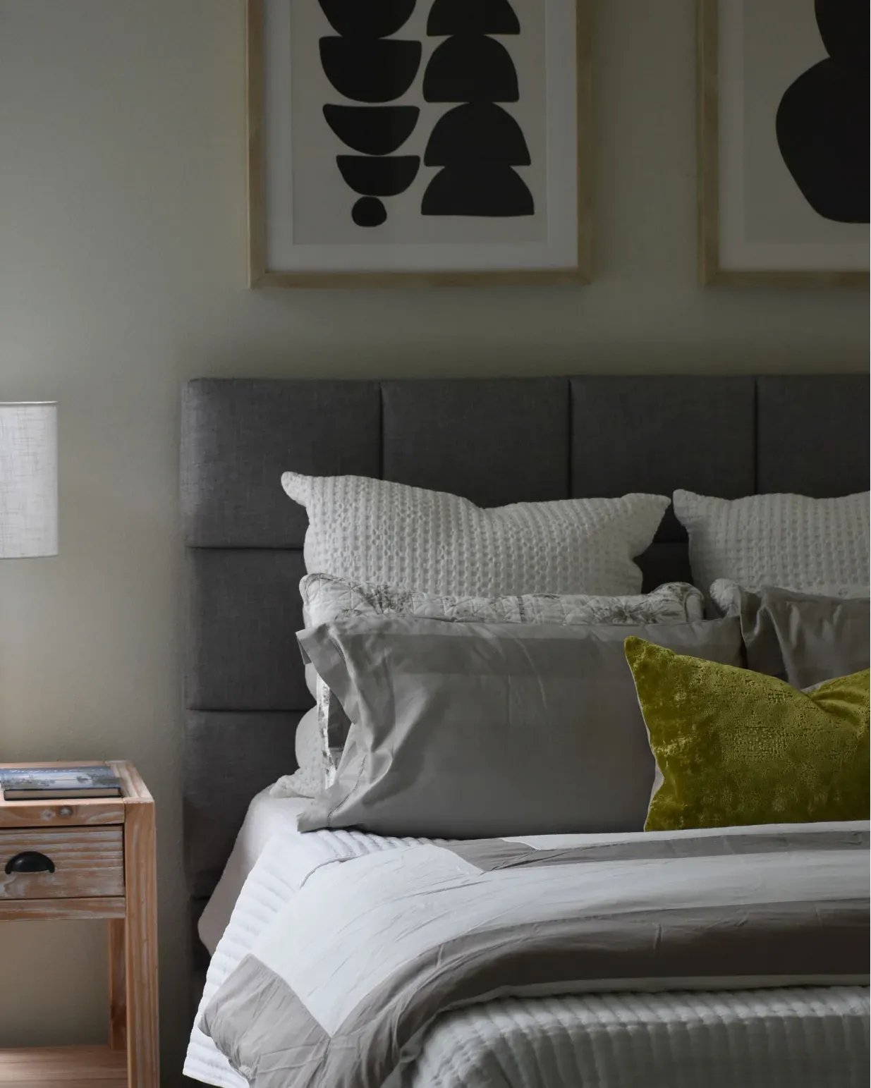 Chambre au linge soigné